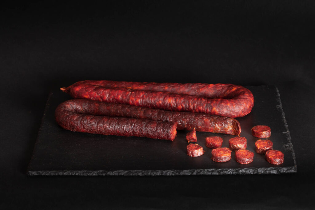 Chorizos caseros, producto de La Ternera de Casa